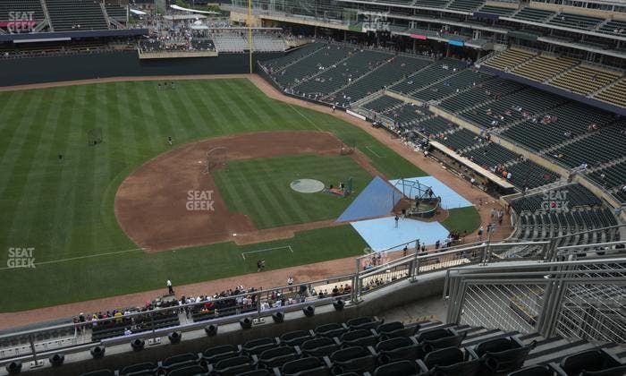 Target Field - Section 322 Seat View
