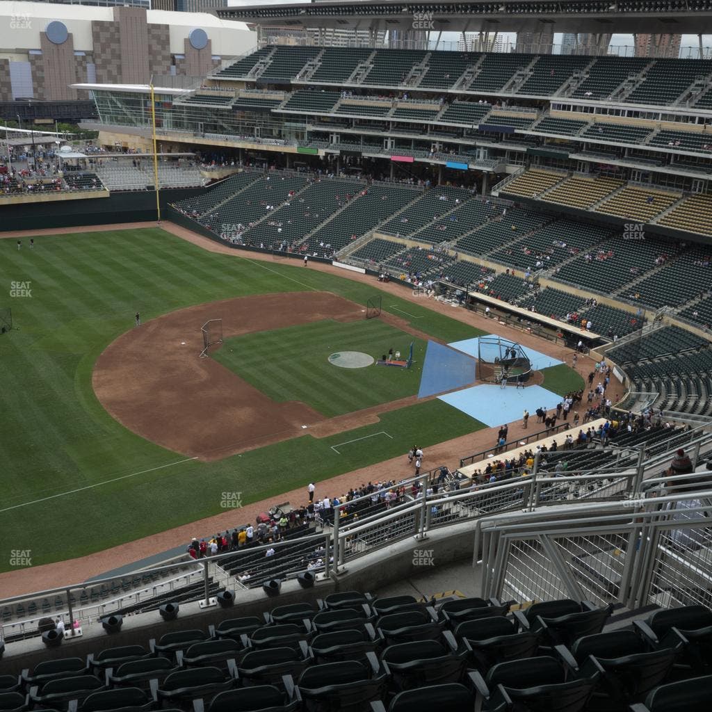 Target Field - Section 324 Seat View