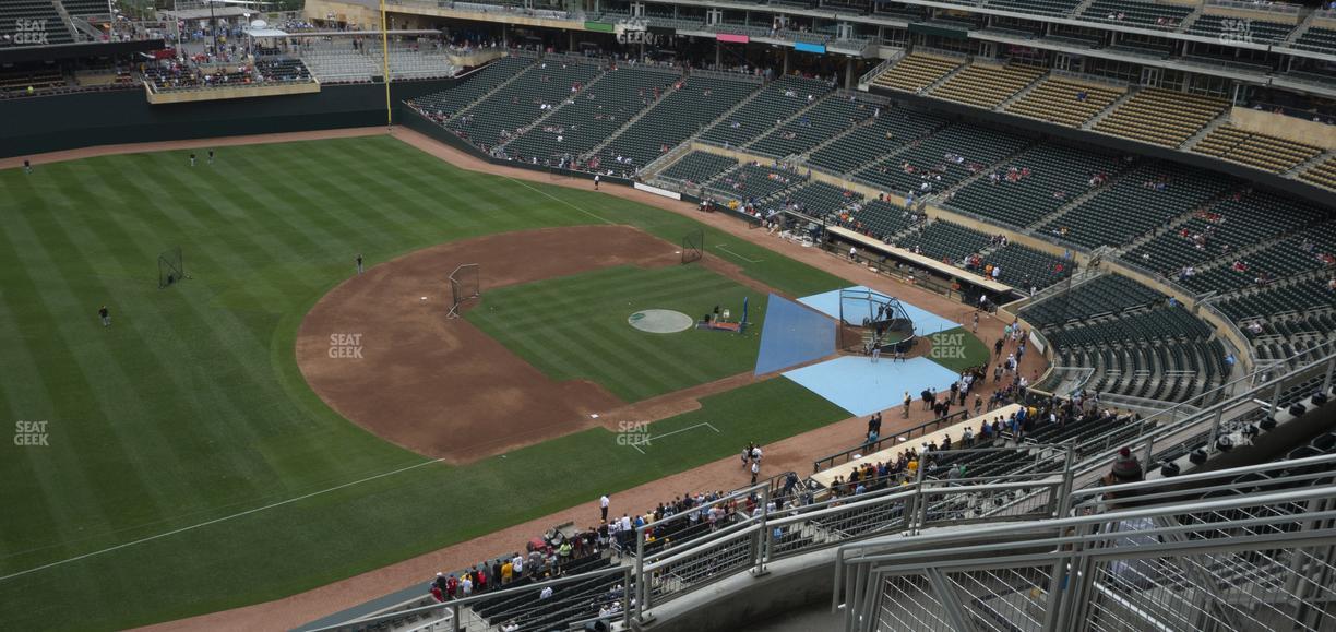 Target Field - Section 324 Seat View