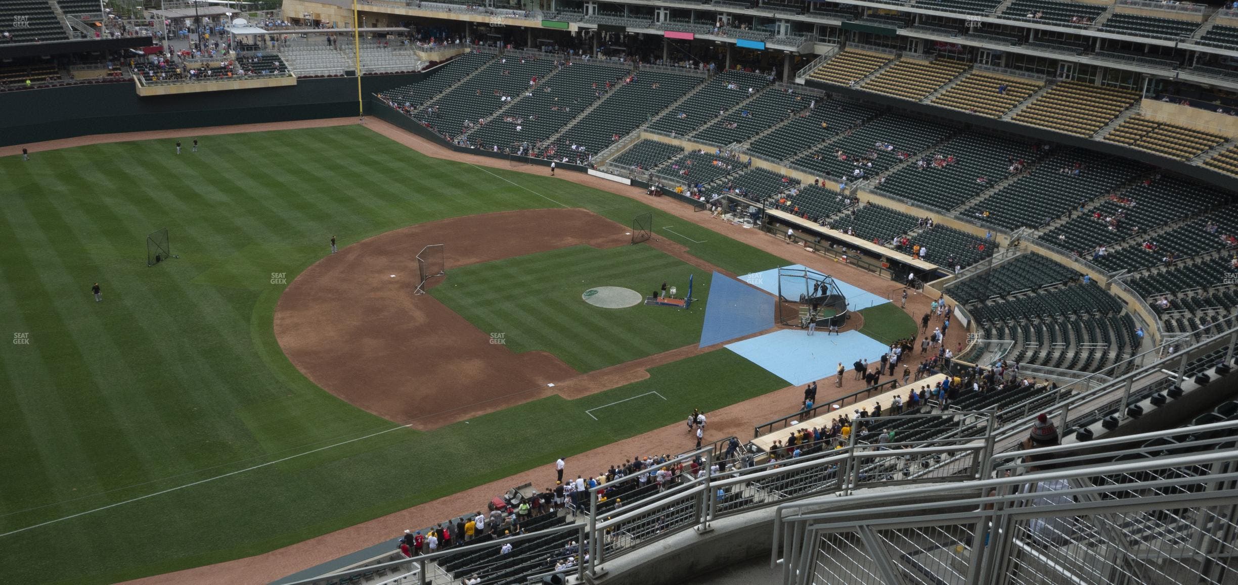 Target Field - Section 324 Seat View