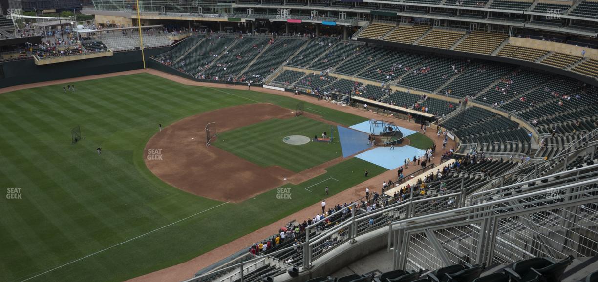 Target Field - Section 325 Seat View
