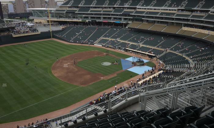Target Field - Section 325 Seat View