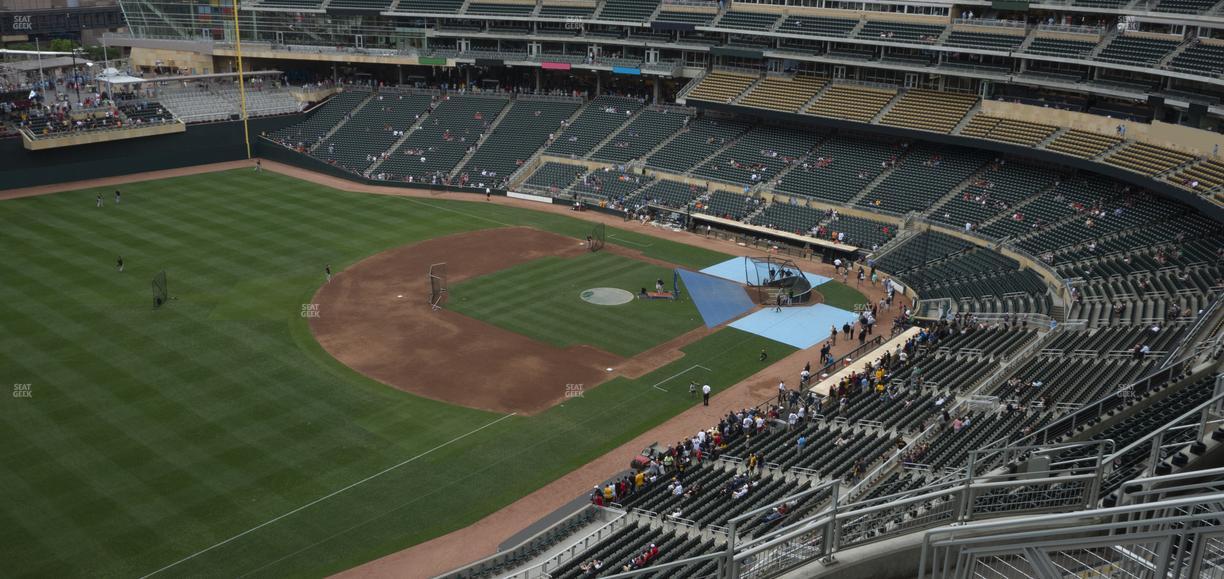 Target Field - Section 326 Seat View