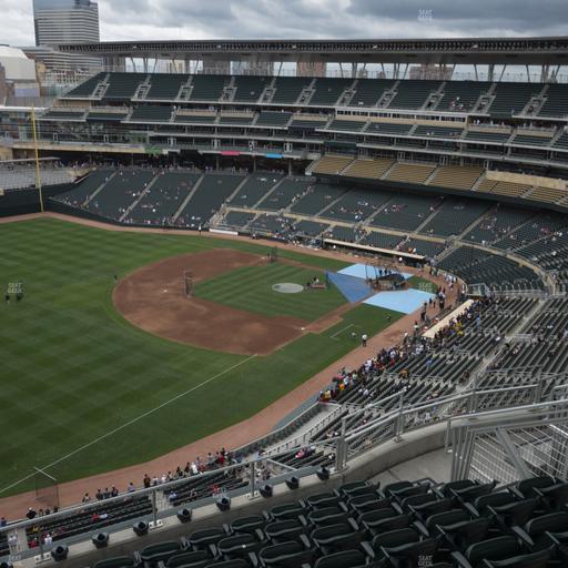 Target Field - Section 327 Seat View