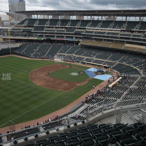 Target Field - Section 327 Seat View