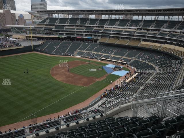 Target Field - Section 327 Seat View