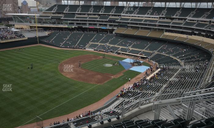 Target Field - Section 327 Seat View