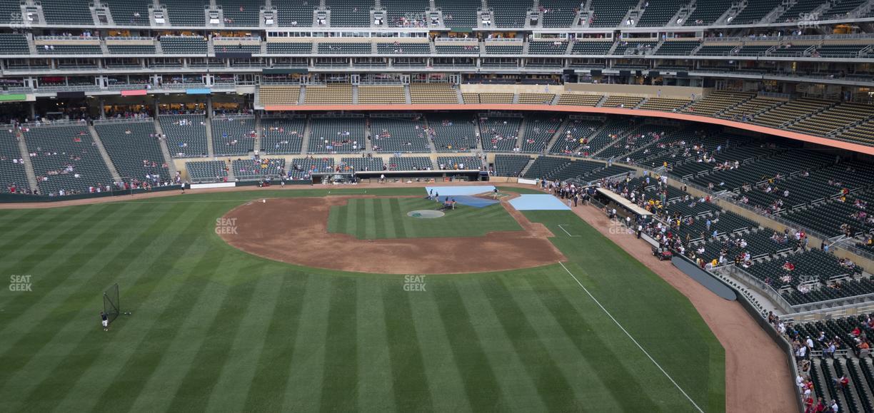 Target Field - Section 330 Seat View