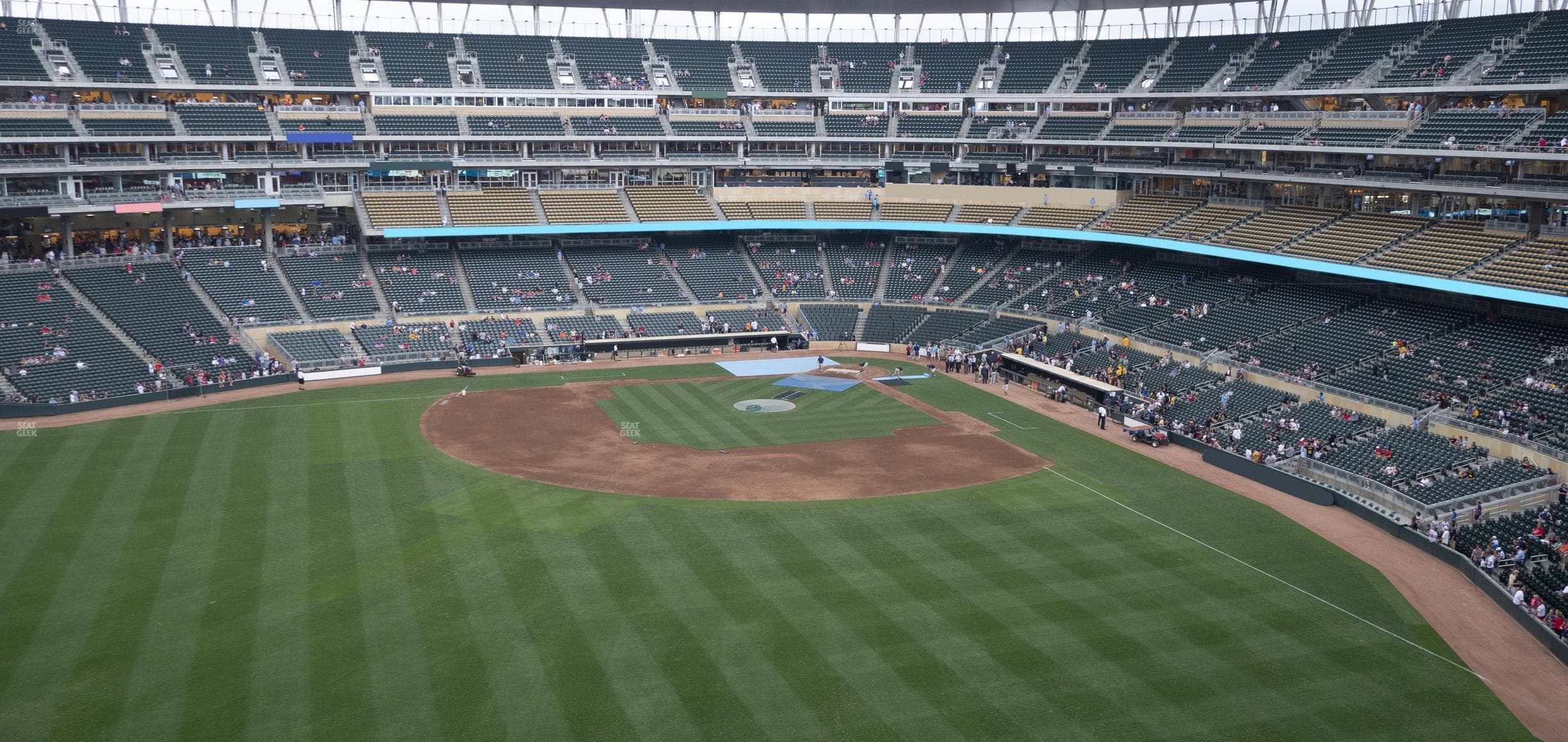 Target Field - Section 332 Seat View