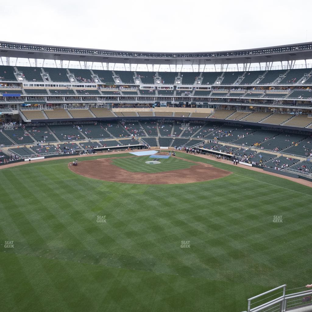Target Field - Section 334 Seat View