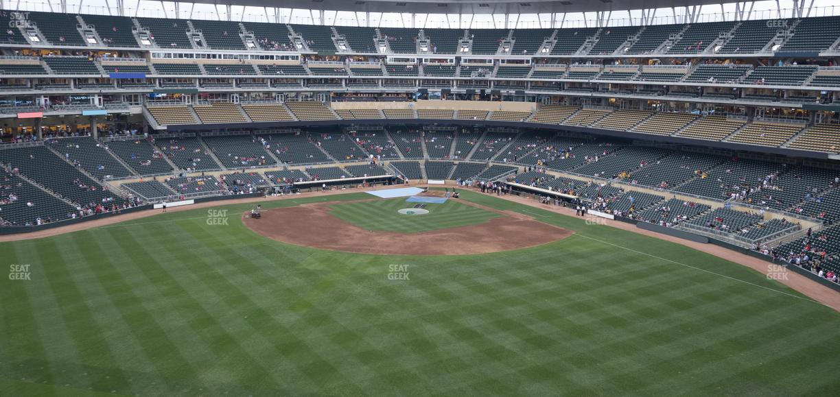Target Field - Section 334 Seat View