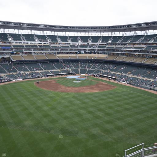Target Field - Section 334 Seat View