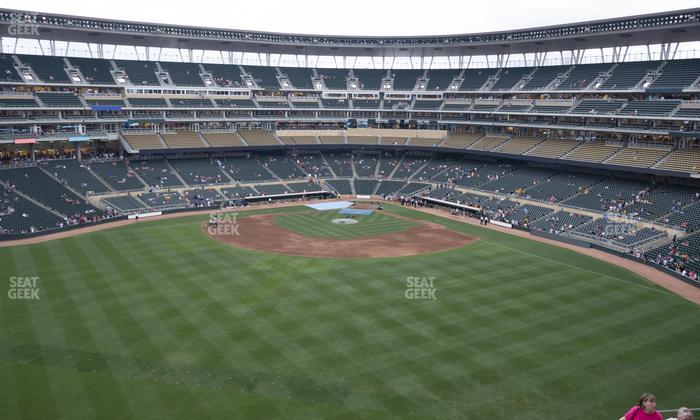 Target Field - Section 334 Seat View