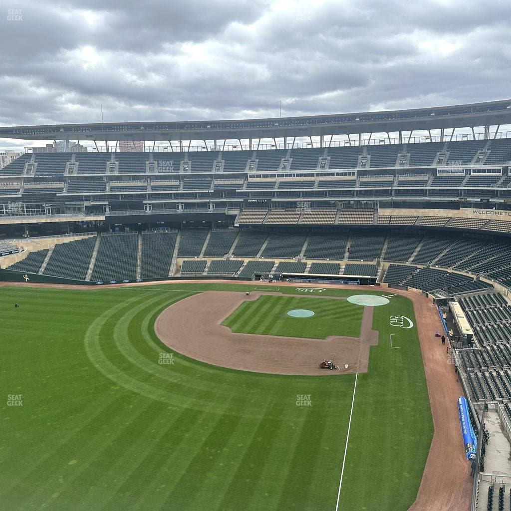 Target Field - Section Budweiser Roof Deck Seat View