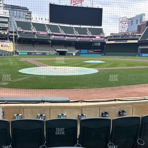 Target Field - Section Champions Club 7 Seat View