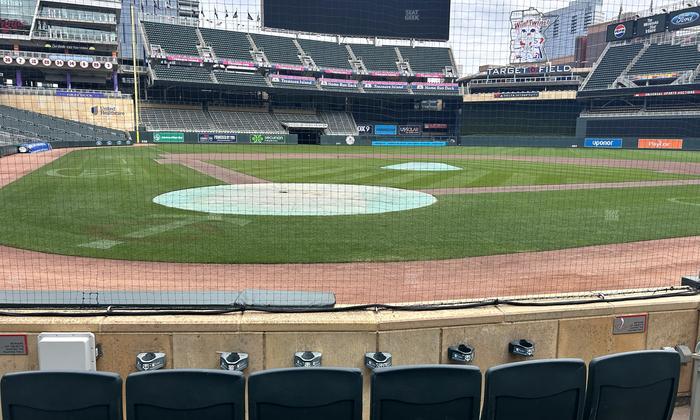 Target Field - Section Champions Club 7 Seat View