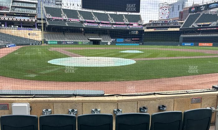 Target Field - Section Champions Club 7 Seat View
