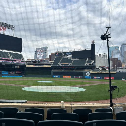 Target Field - Section Champions Club 9 Seat View