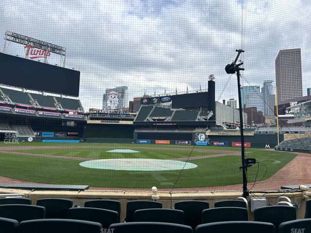 Target Field - Section Champions Club 9 Seat View Target Field - Section Champions Club 9 Seat View