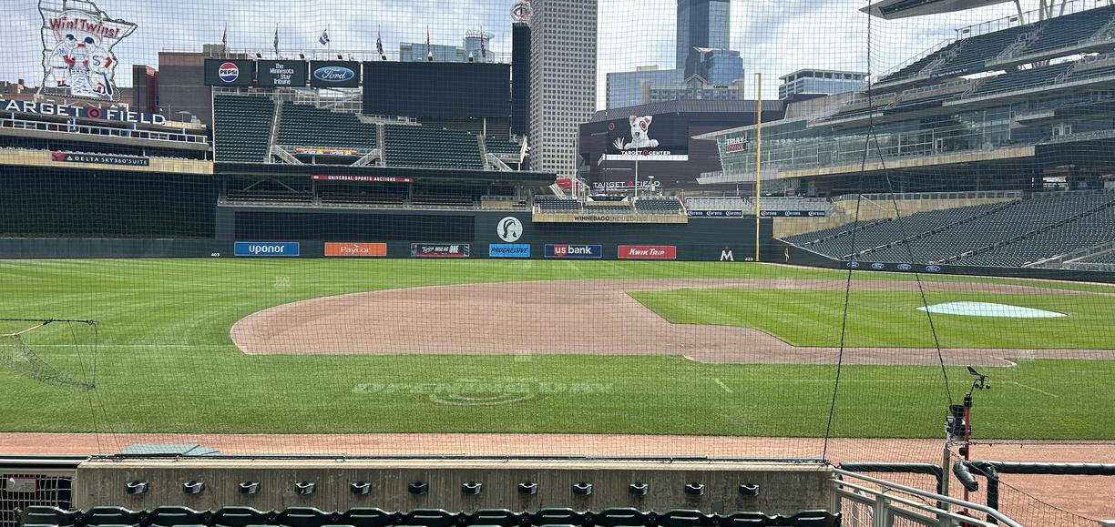 Target Field - Section Dugout Box 14 Seat View