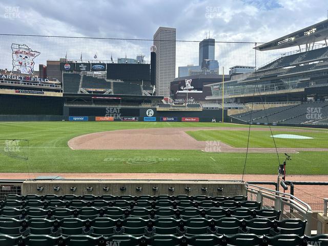 Target Field - Section Dugout Box 14 Seat View Target Field - Section Dugout Box 14 Seat View