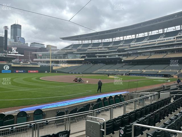 Target Field - Section Dugout Box 17 Seat View Target Field - Section Dugout Box 17 Seat View