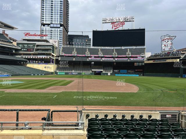 Target Field - Section Dugout Box 3 Seat View Target Field - Section Dugout Box 3 Seat View