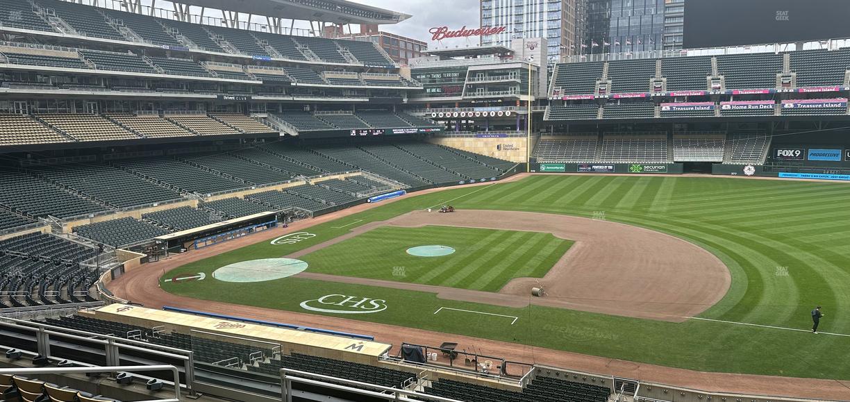 Target Field - Section Thrivent Club A Seat View