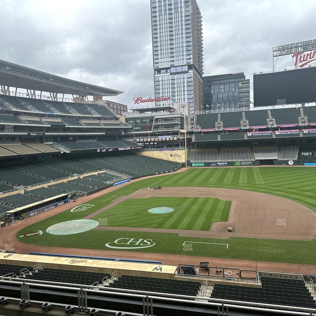 Target Field - Section Thrivent Club B Seat View