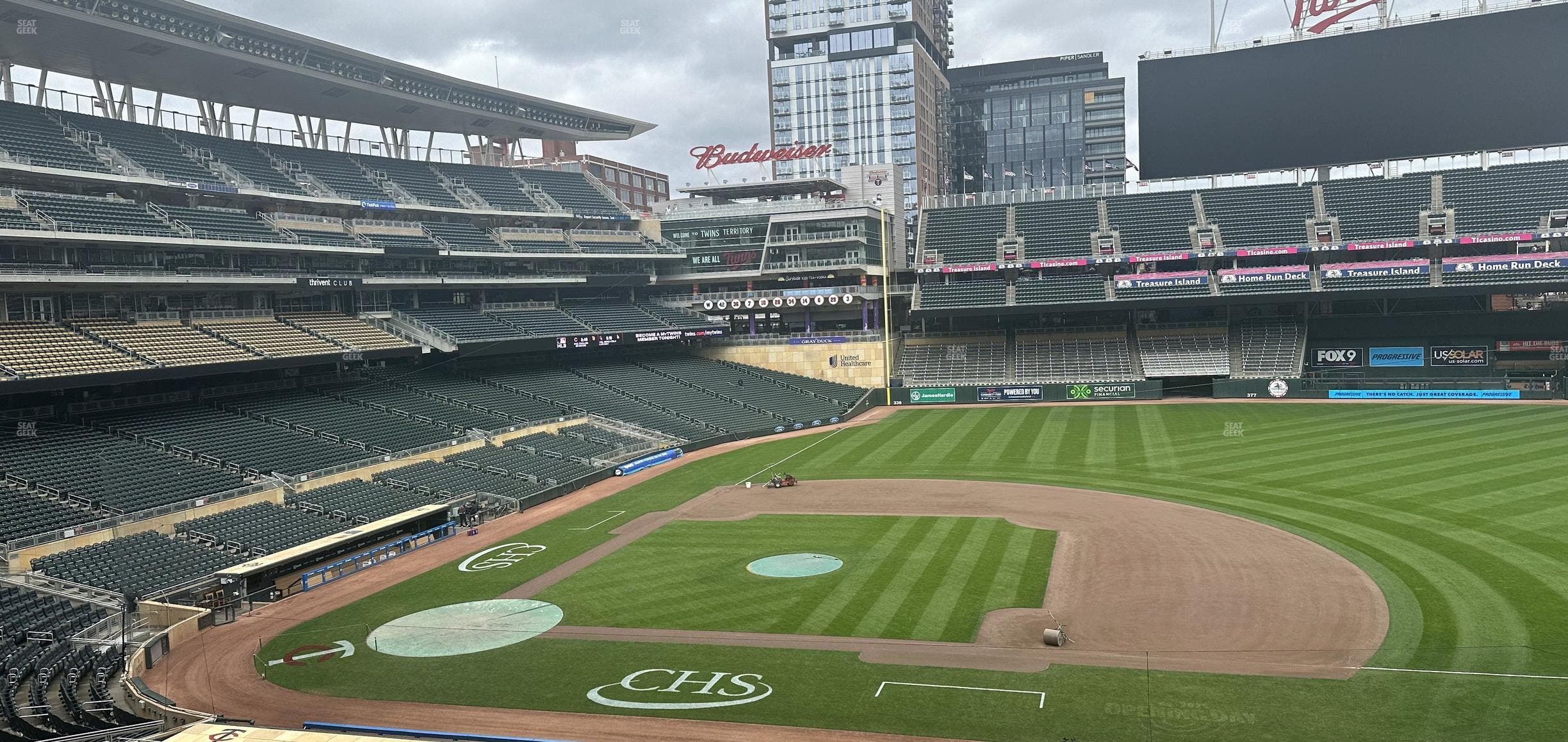 Target Field - Section Thrivent Club B Seat View