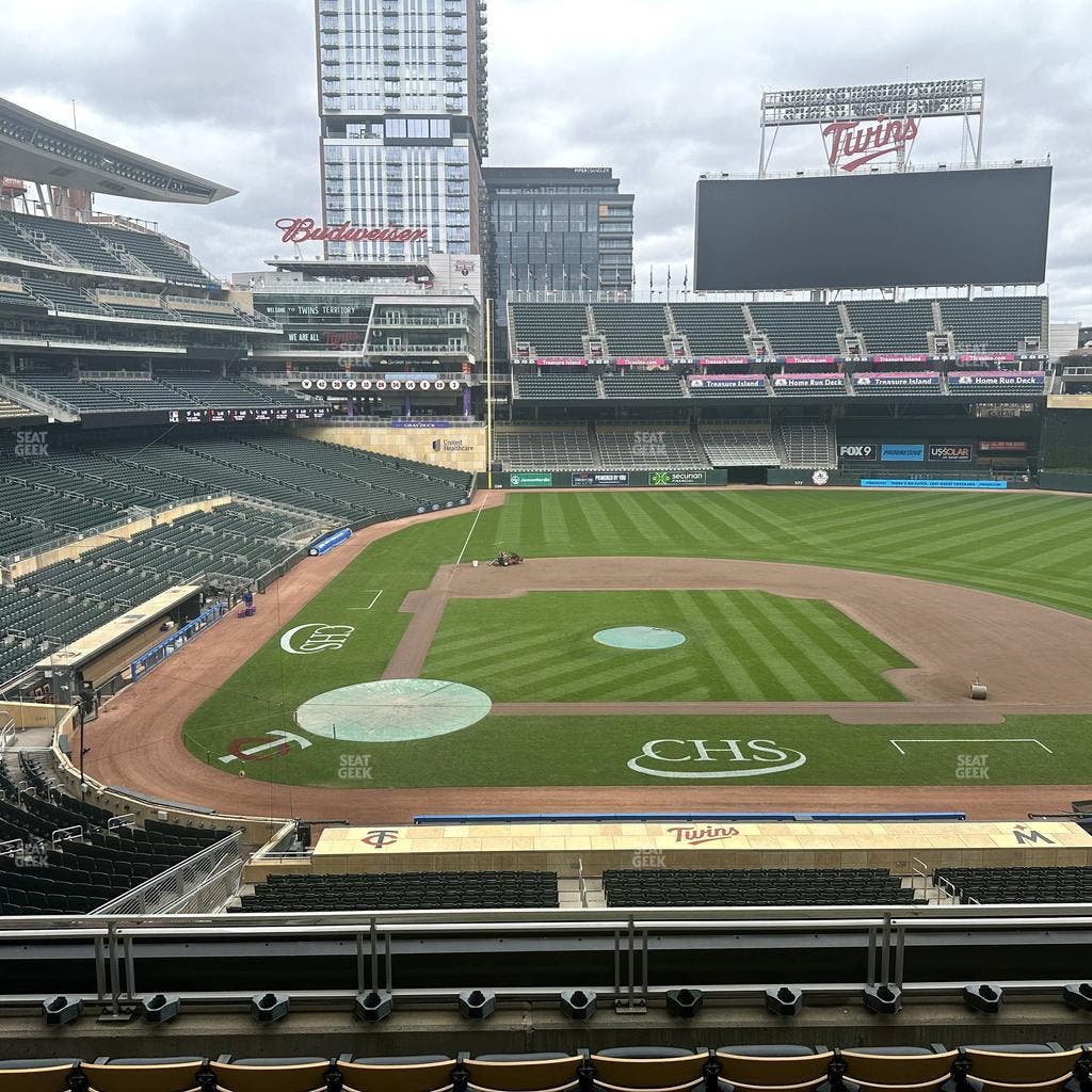 Target Field - Section Thrivent Club D Seat View