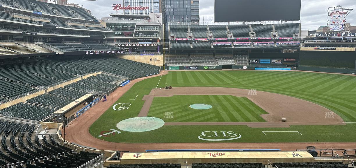 Target Field - Section Thrivent Club D Seat View