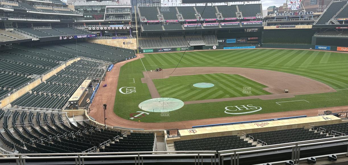 Target Field - Section Thrivent Club E Seat View