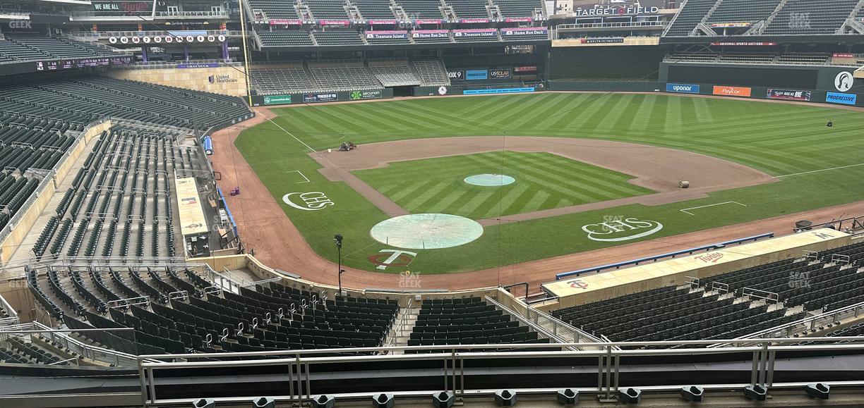 Target Field - Section Thrivent Club F Seat View