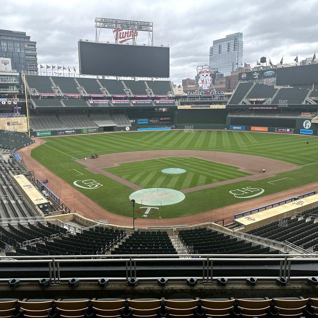 Target Field - Section Thrivent Club G Seat View