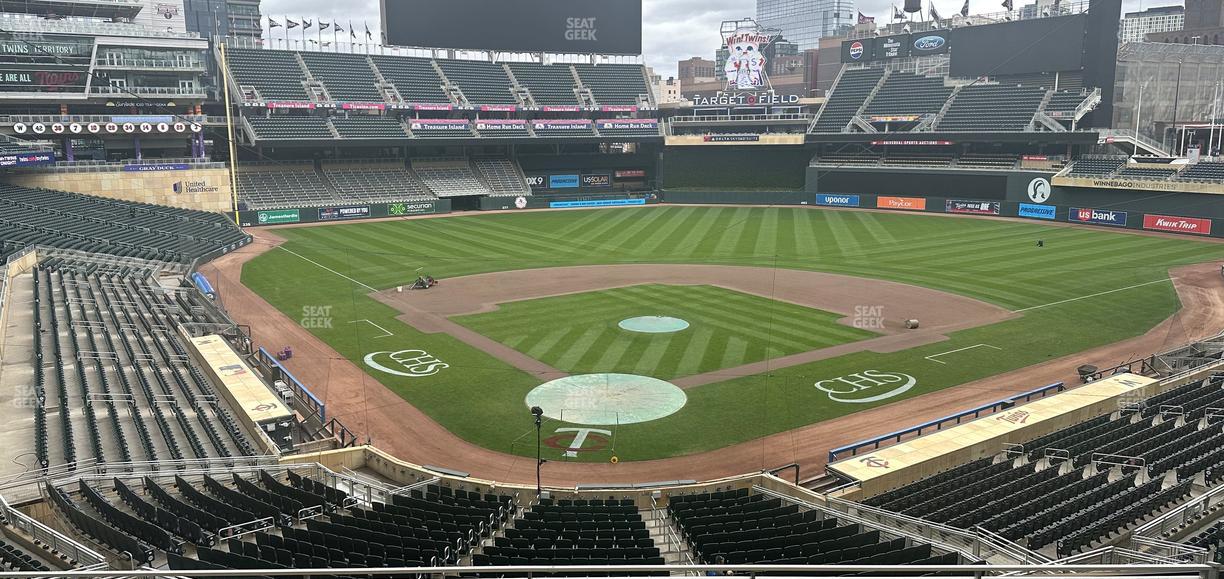 Target Field - Section Thrivent Club G Seat View