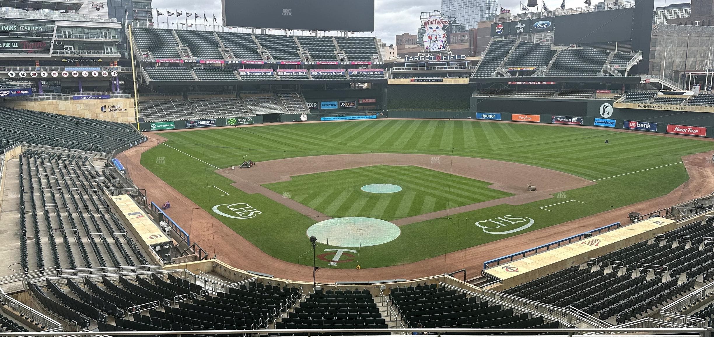 Target Field - Section Thrivent Club G Seat View