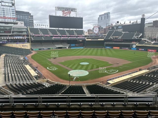 Target Field - Section Thrivent Club G Seat View Target Field - Section Thrivent Club G Seat View