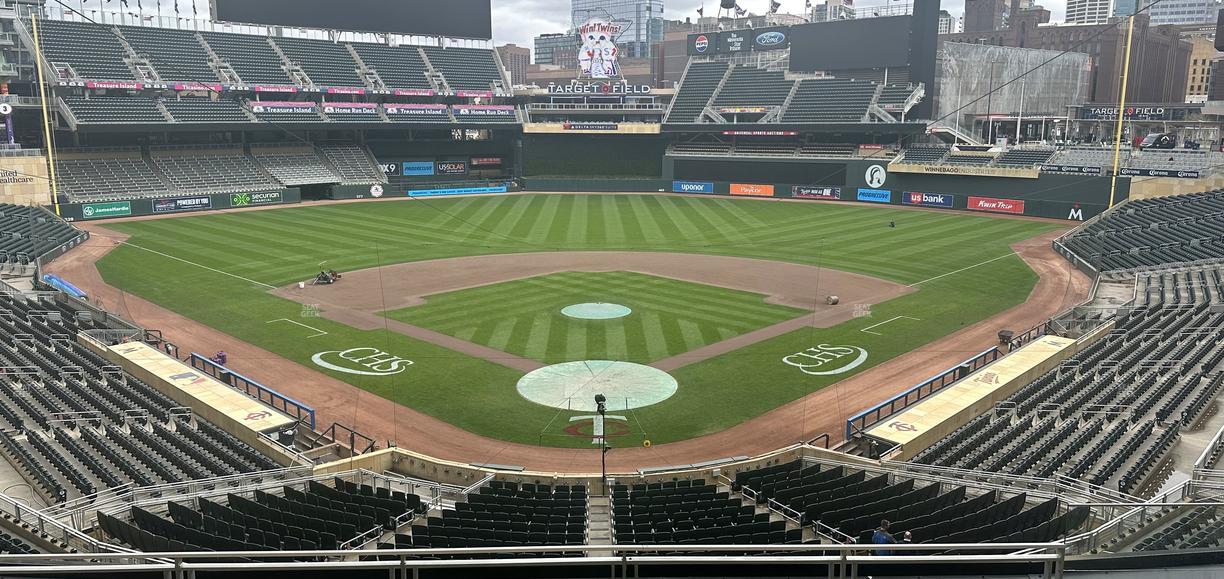 Target Field - Section Thrivent Club H Seat View