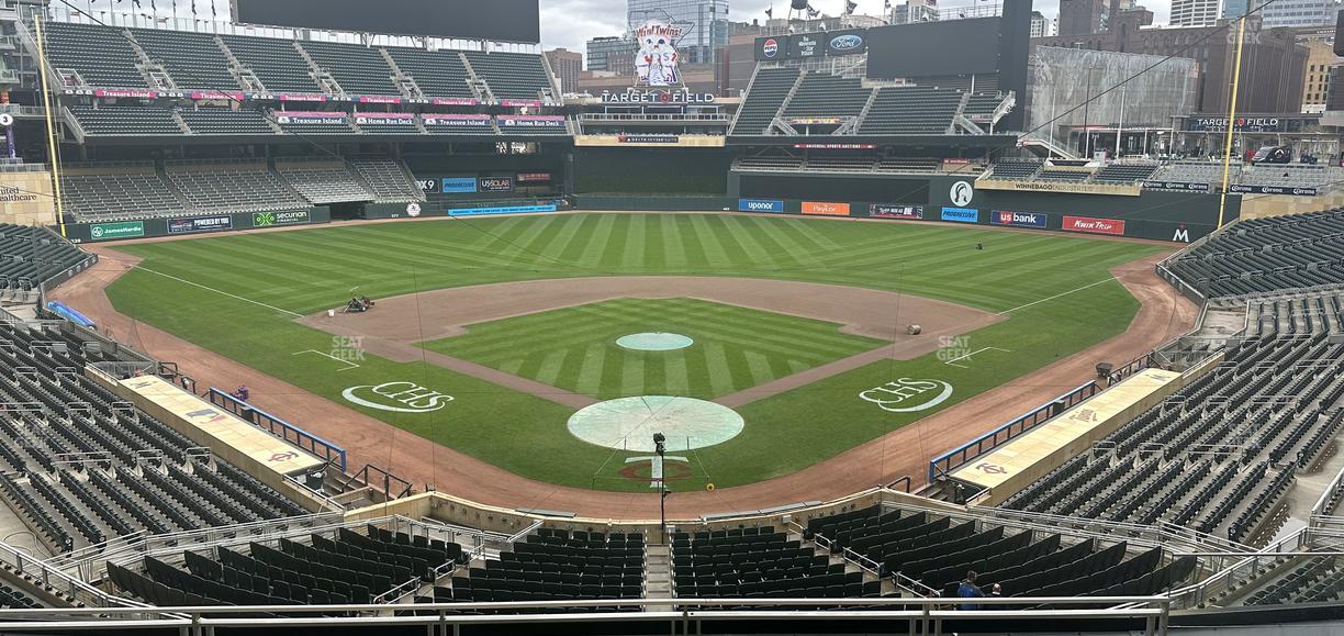 Target Field - Section Thrivent Club H Seat View