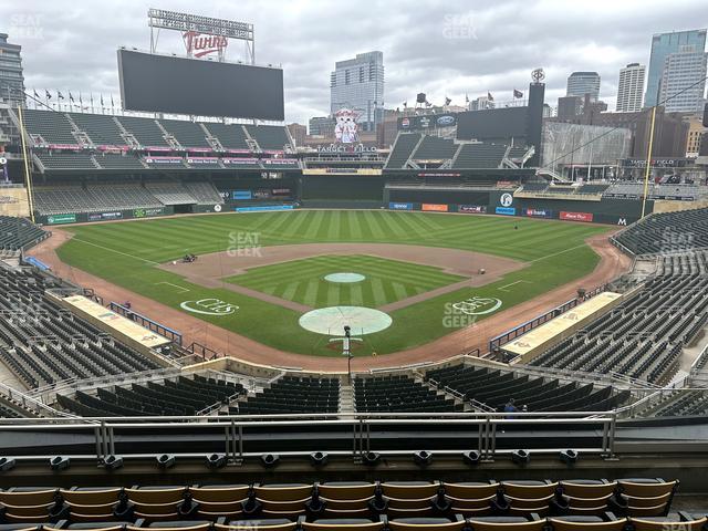Target Field - Section Thrivent Club H Seat View Target Field - Section Thrivent Club H Seat View