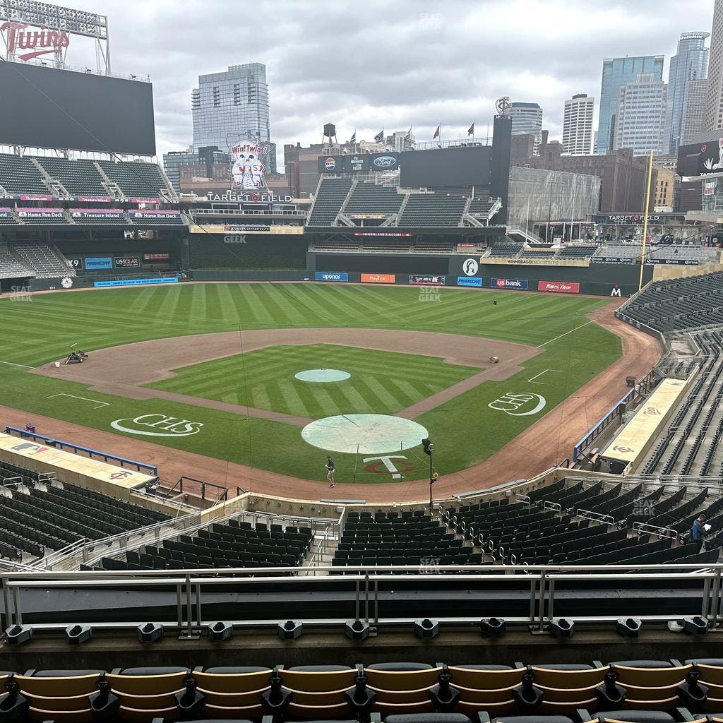 Target Field - Section Thrivent Club J Seat View