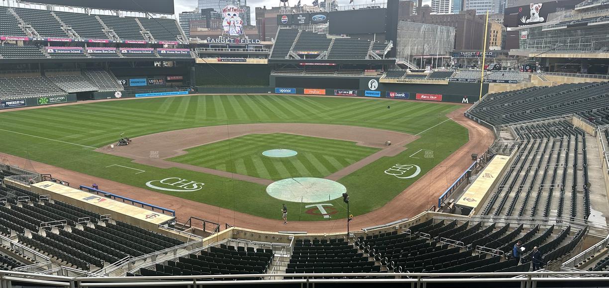 Target Field - Section Thrivent Club J Seat View