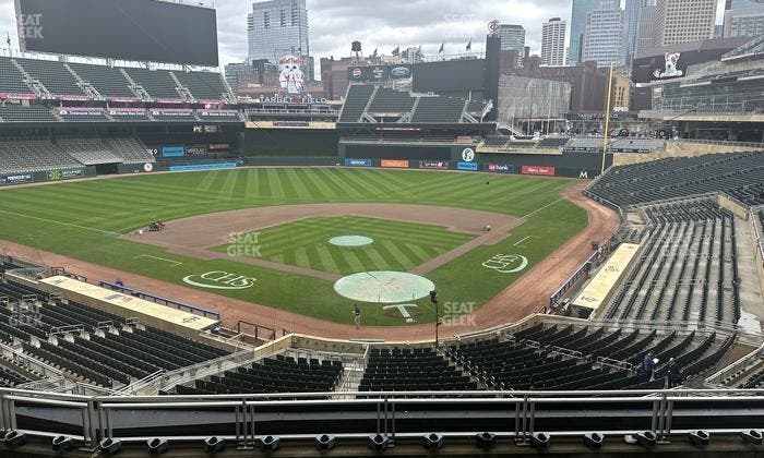 Target Field - Section Thrivent Club J Seat View