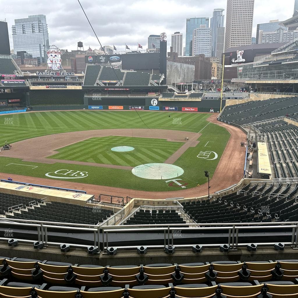 Target Field - Section Thrivent Club K Seat View