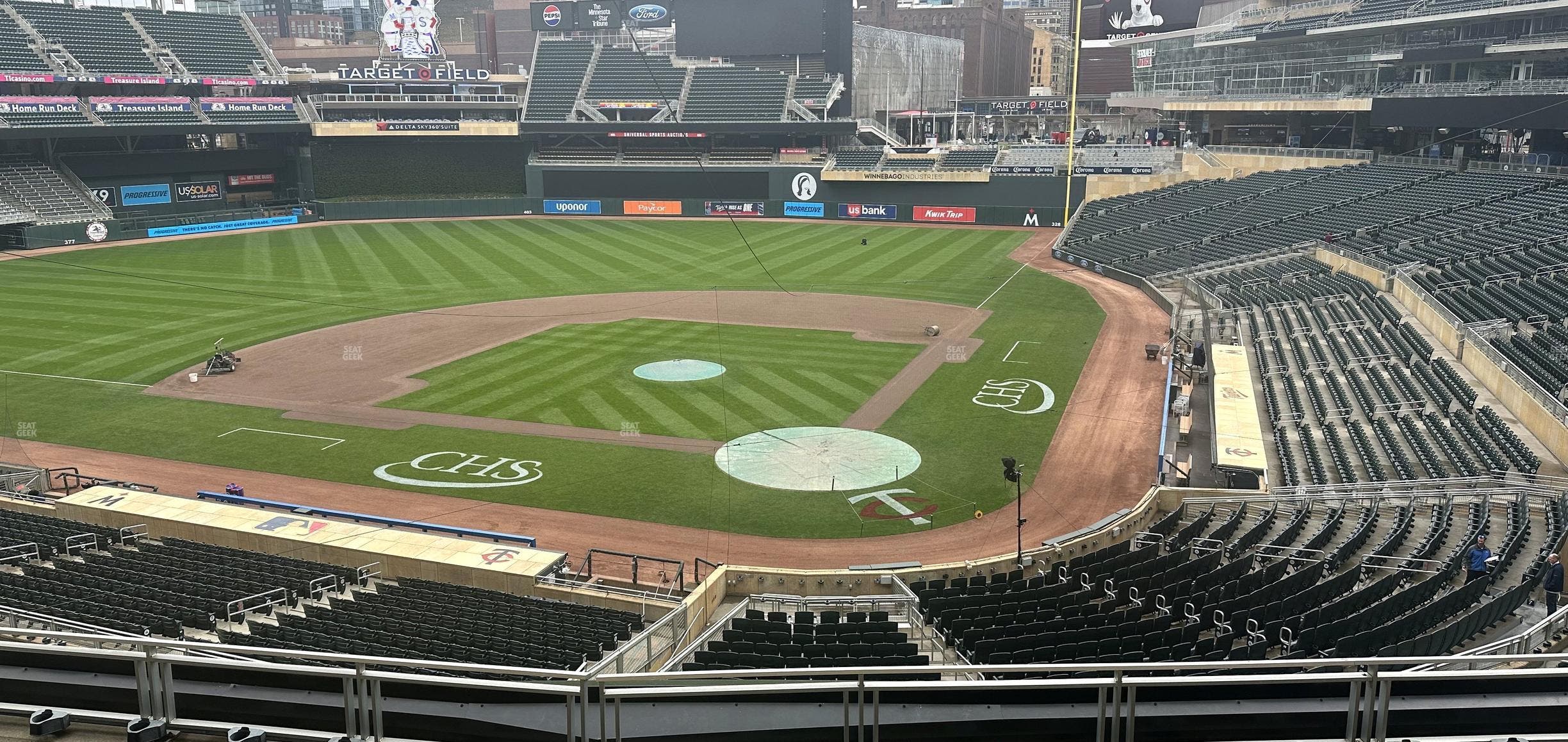 Target Field - Section Thrivent Club K Seat View