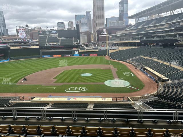 Target Field - Section Thrivent Club M Seat View Target Field - Section Thrivent Club M Seat View