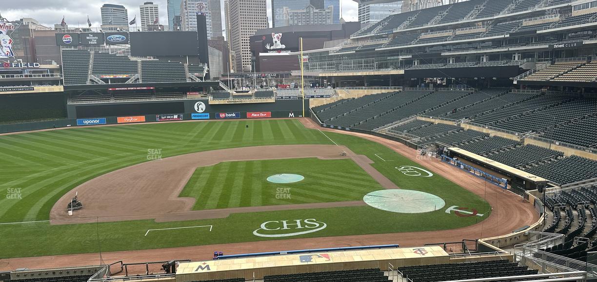 Target Field - Section Thrivent Club N Seat View