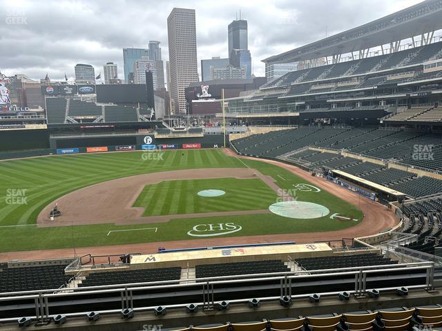 Target Field - Section Thrivent Club N Seat View Target Field - Section Thrivent Club N Seat View