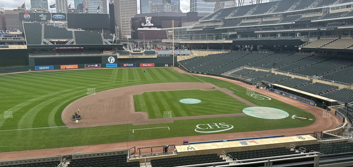 Target Field - Section Thrivent Club P Seat View